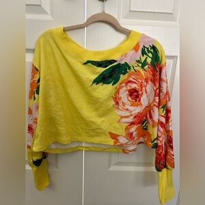 NWT Daily Practice Anthropologie sweater in yellows